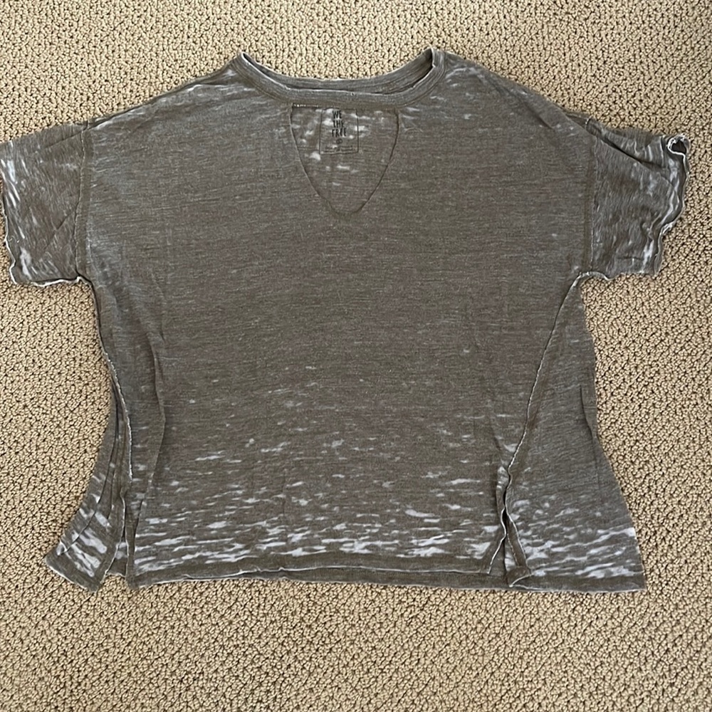 Free People burn out tee